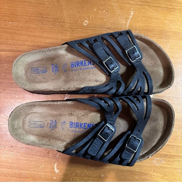 Birkenstock Shoes - Birkenstock Granada Black Sandal Size 36 (US Ladies Size 5)